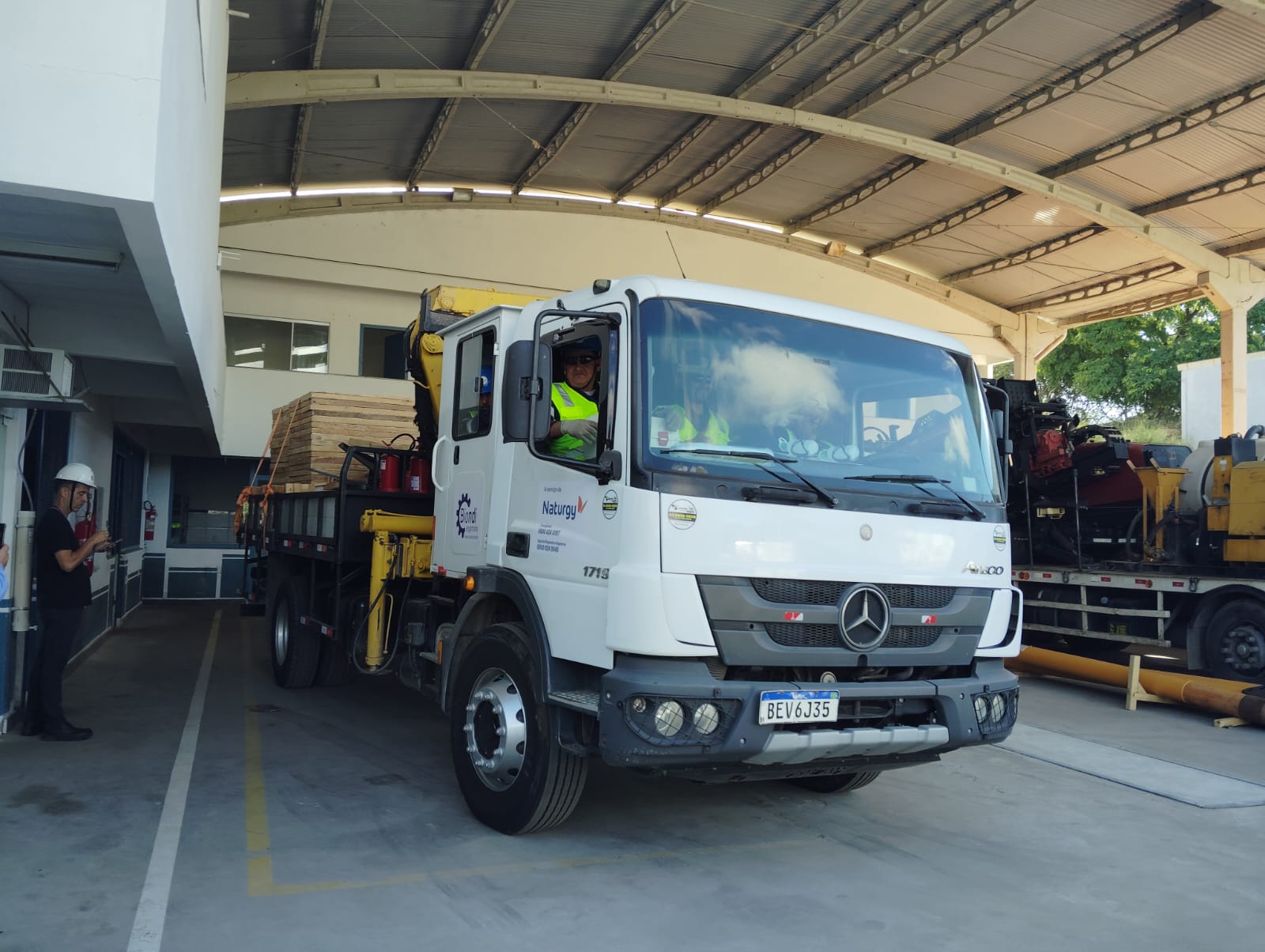 Construção de rede de Gasodutos