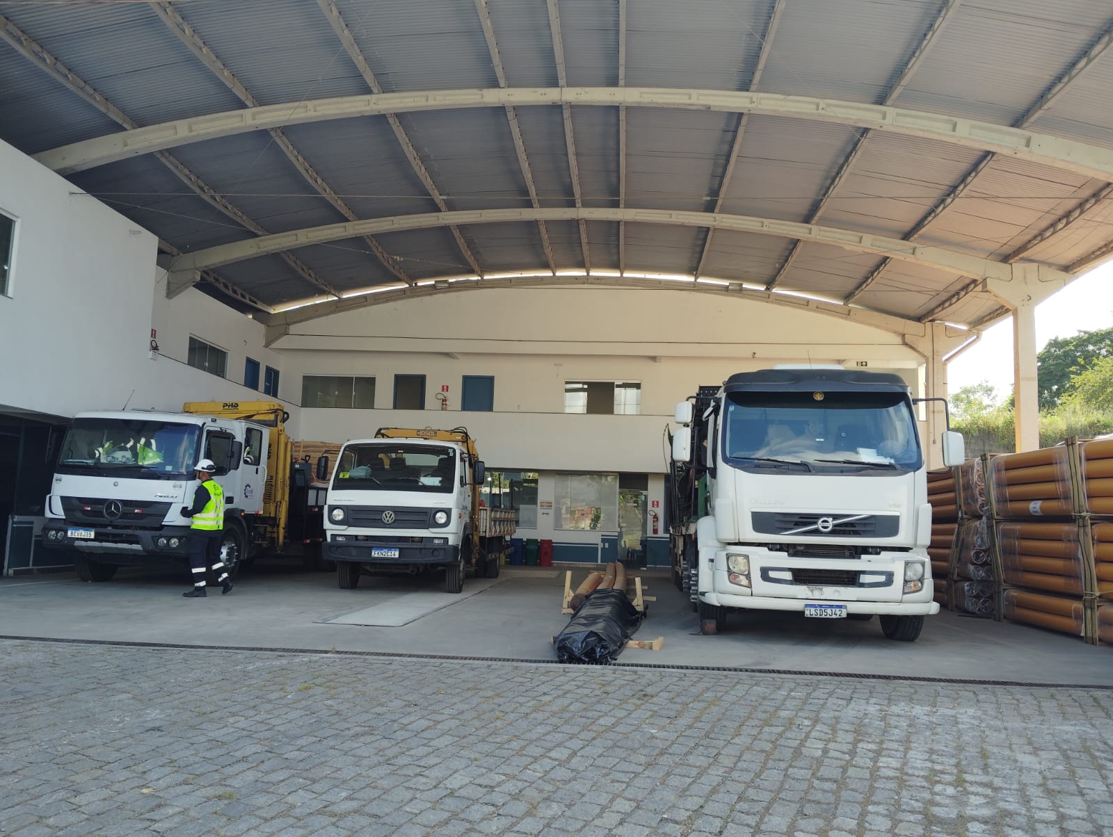 Construção de rede de Gasodutos